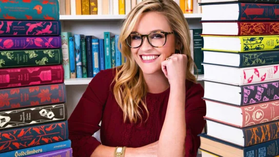 Reese Witherspoon en una imagen promocional de su club de lectura Reese Witherspoon en una imagen promocional de su club de lectura