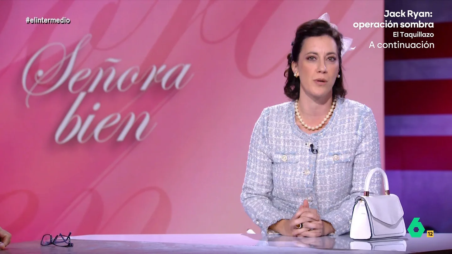 'La señora bien' critica a Wyoming para defender la postura de Ayuso con el aborto: "¡Ole el doble rasero de la izquierda!" 'La señora bien' critica a Wyoming para defender la postura de Ayuso con el aborto: "¡Ole el doble rasero de la izquierda!"