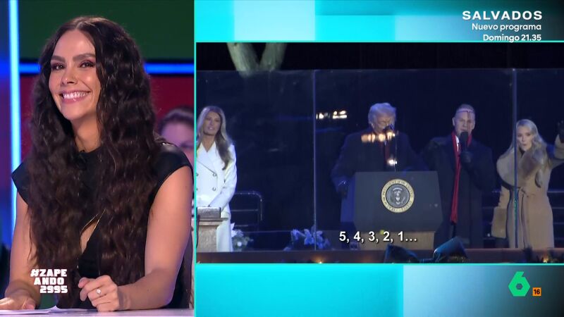 VÍDEO | Cristina Pedroche, sobre el árbol de Navidad de la Casa Blanca: "Abel Caballero no le ha dado 'like' a ese vídeo" 