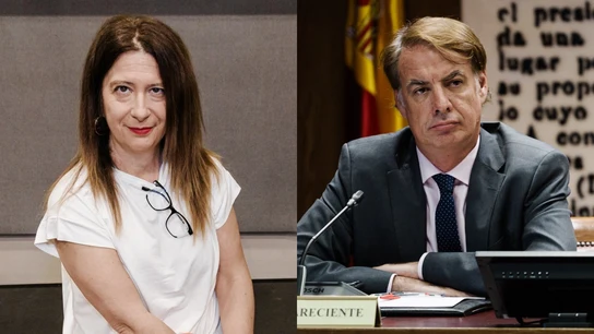 Leire Díez y Vicente Fernández Guerrero. Leire Díez y Vicente Fernández Guerrero.