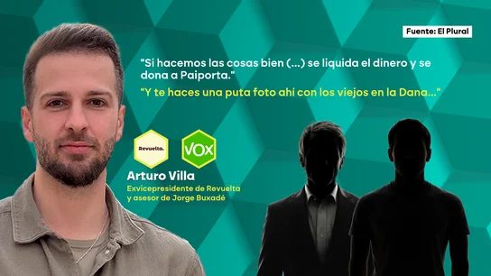 Los audios de Revuelta, las juventudes de Vox. Los audios de Revuelta, las juventudes de Vox.