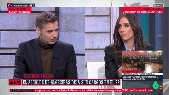 Pilar Velasco, sobre el PSOE tras el 'caso Salazar': "El mayor error ha sido cómo han reaccionado a las denuncias" Pilar Velasco, sobre el PSOE tras el 'caso Salazar': "El mayor error ha sido cómo han reaccionado a las denuncias"