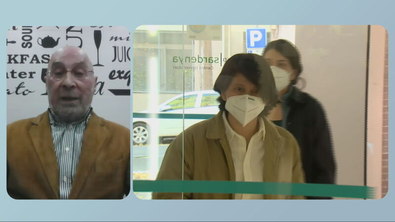 El doctor Julián Ezquerra durante su interevención en Más Vale Tarde El doctor Julián Ezquerra durante su interevención en Más Vale Tarde