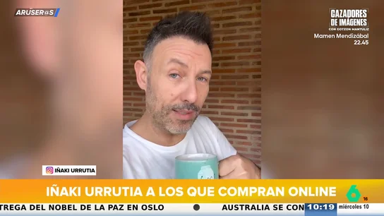 Iñaki Urrutia, a los compradores online: "Luego decís que en vuestro barrio no queda nada" Iñaki Urrutia, a los compradores online: "Luego decís que en vuestro barrio no queda nada"