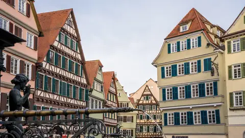 Casas con entramado en Tübingen Casas con entramado en Tübingen