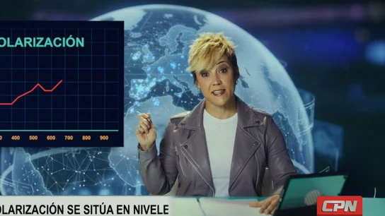 Cristina Pardo acompaña a la taquígrafa del Congreso en el nuevo anuncio 'polarizado' de Campofrío. Cristina Pardo acompaña a la taquígrafa del Congreso en el nuevo anuncio 'polarizado' de Campofrío.