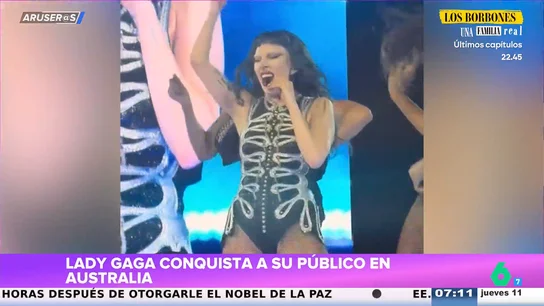 El vídeo en el que Lady Gaga detiene su concierto por un ataque de estornudos en Australia El vídeo en el que Lady Gaga detiene su concierto por un ataque de estornudos en Australia