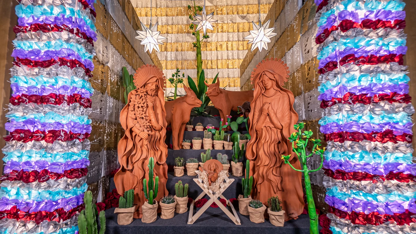 Belén de la Fundación Casa de México en Madrid Belén de la Fundación Casa de México en Madrid