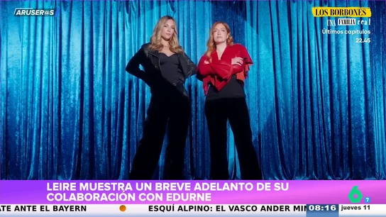 Leire Martínez y Edurne confirman en este vídeo su esperada canción juntas: 'No se me da bien odiarte' Leire Martínez y Edurne confirman en este vídeo su esperada canción juntas: 'No se me da bien odiarte'