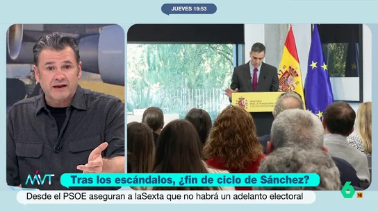 Iñaki López recuerda los gobiernos que han caído por la corrupción: “Este país se merece algo mejor” Iñaki López recuerda los gobiernos que han caído por la corrupción: “Este país se merece algo mejor”