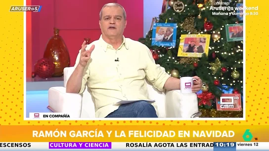 Ramón García cuestiona la "felicidad obligatoria" de la Navidad: "No hay que forzar a nadie" Ramón García cuestiona la "felicidad obligatoria" de la Navidad: "No hay que forzar a nadie"