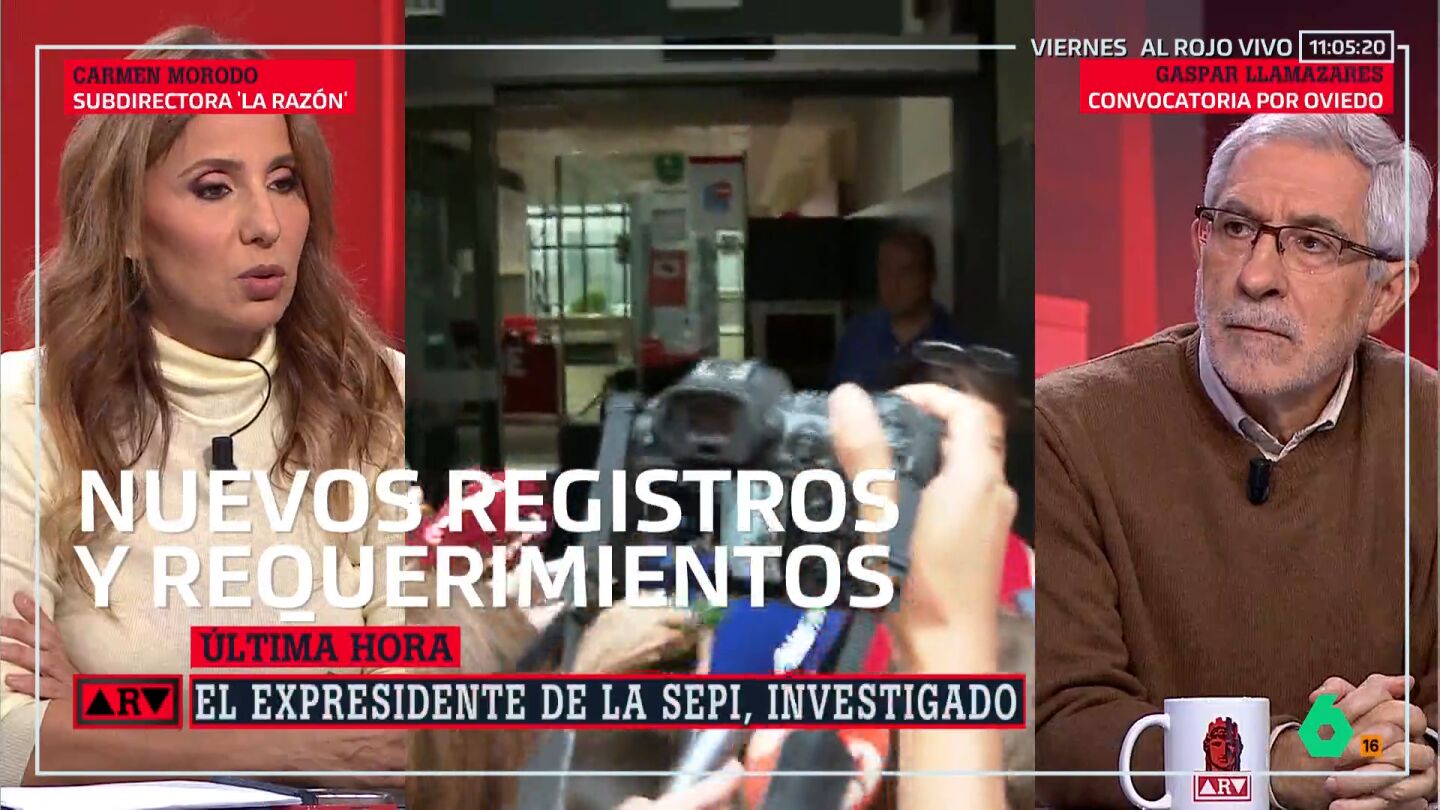 Carmen Morodo, sobre la trama Leire D&iacute;ez: "Estamos ante una corrupci&oacute;n sist&eacute;mica que afecta a las estructuras del Estado"