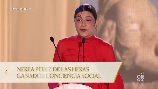 Nerea P&eacute;rez de las Heras Premios &Iacute;dolo