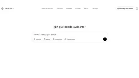 Interfaz de Chat GPT Interfaz de Chat GPT