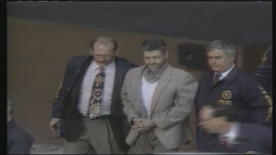 Unabomber durante su detenci&oacute;n. 