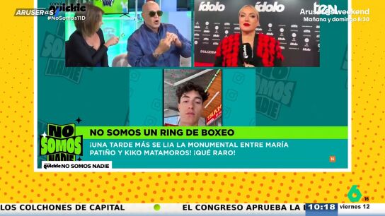 El duro enfrentamiento de Mar&iacute;a Pati&ntilde;o con Kiko Matamoros: "&iquest;Me llamas t&uacute; a m&iacute; machista con tus antecedentes?"