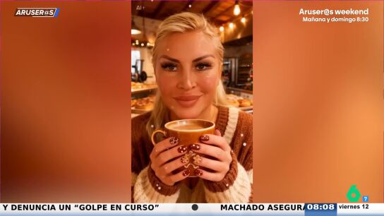 Alfonso Ar&uacute;s, del v&iacute;deo de Raquel Mosquera con "filtro a cascoporro": "Est&aacute; m&aacute;s cerca de Charlene de M&oacute;naco que de ella"