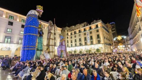 Inauguración del Belén gigante de Alicante