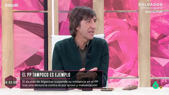 Benjamín Prado, tras el escándalo del alcalde de Algeciras: "Uno se pregunta qué tipo de gente llega a la política en este país" Benjamín Prado, tras el escándalo del alcalde de Algeciras: "Uno se pregunta qué tipo de gente llega a la política en este país"