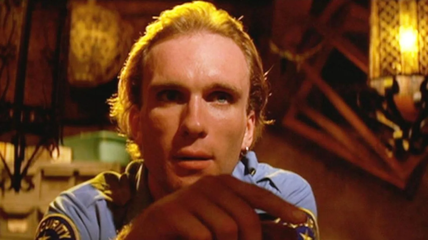 Fotograma de Peter Greene en 'Pulp Fiction'. Fotograma de Peter Greene en 'Pulp Fiction'.