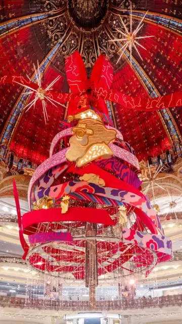 Árbol de Navidad de las Galerías Lafayette Árbol de Navidad de las Galerías Lafayette