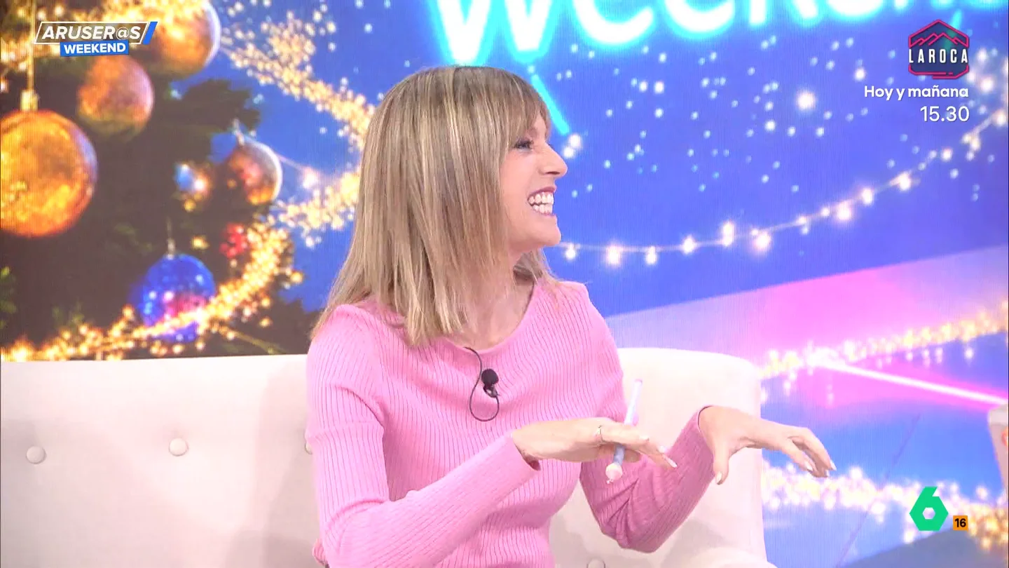 María Moya, a Hans Arús, sobre por qué compra el número del trabajo de la Lotería de Navidad: "Como te toque a ti y a mí no, te arrastro" María Moya, a Hans Arús, sobre por qué compra el número del trabajo de la Lotería de Navidad: "Como te toque a ti y a mí no, te arrastro"