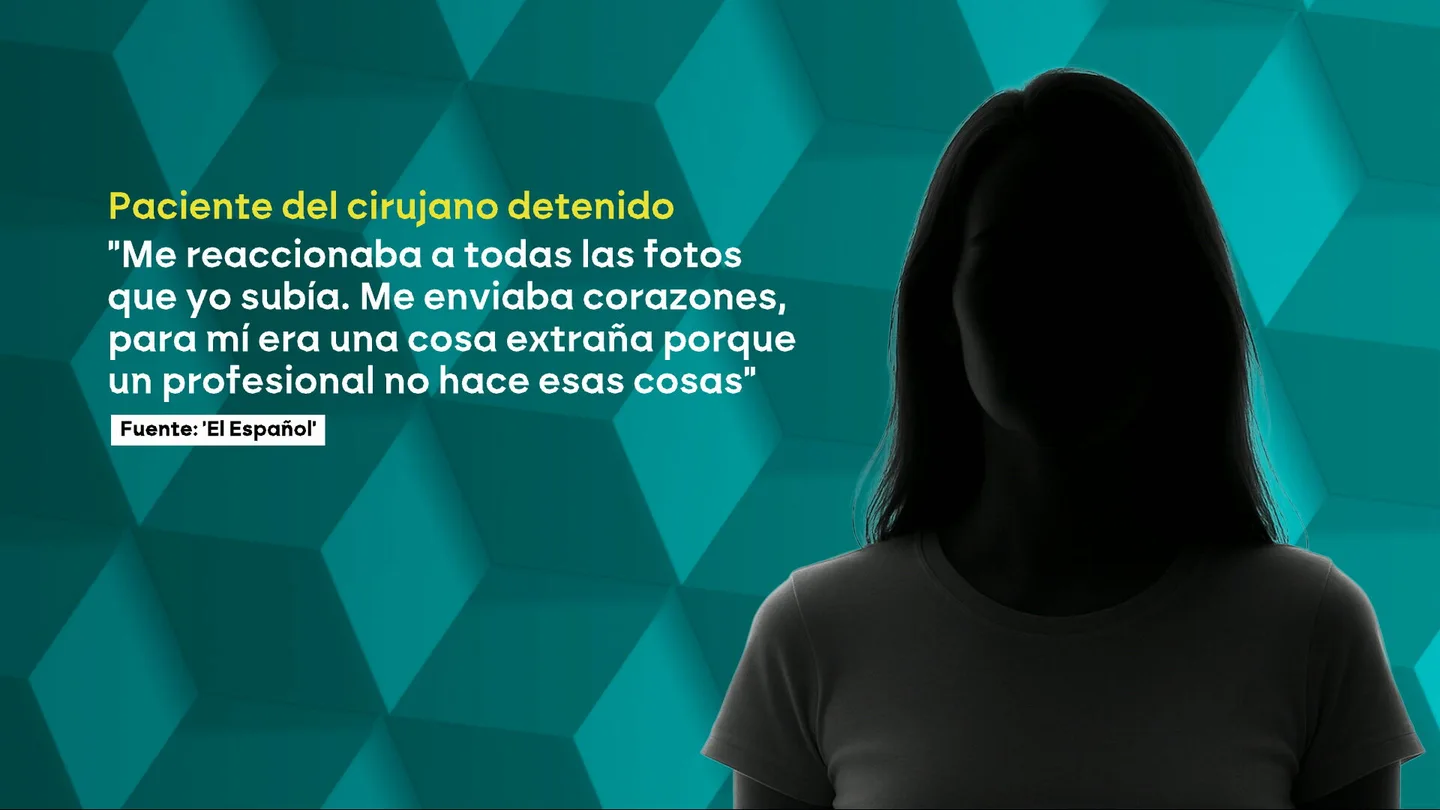 Un nuevo testimonio desvela que podría haber más víctimas del cirujano plástico acusado de violar a una paciente en Murcia Un nuevo testimonio desvela que podría haber más víctimas del cirujano plástico acusado de violar a una paciente en Murcia