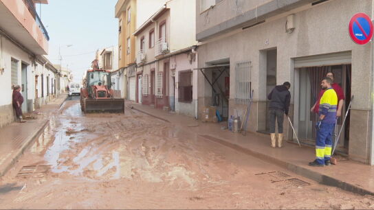 Im&aacute;genes de Totana (Murcia) despu&eacute;s de las fuertes lluvias