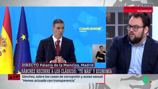 Monrosi, ante el balance de fin de a&ntilde;o de S&aacute;nchez: "Estamos viendo a un presidente muy alejado de cualquier expectativa de revoluci&oacute;n"