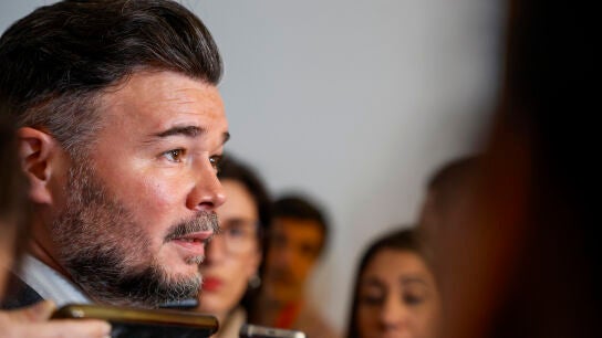 El diputado de ERC Gabriel Rufi&aacute;n en el Congreso de los Diputados