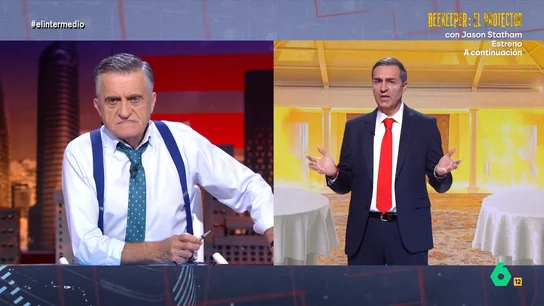 'Pedro Sánchez' transmite calma a pesar de las 'catástrofes' que le rodean: "Que yo dimita no le renta a España" Terremotos, incendios, invasiones alienígenas, un meteorito rumbo a la Tierra, dragones... nada hace que 'Pedro Sánchez' se inmute en este vídeo, donde, imitado por Raúl Pérez, tranquiliza ante todos los desastre que le rodean.