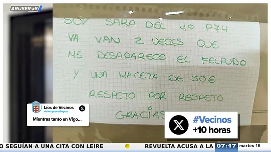Alfonso Arús, sobre los "surrealistas robos" entre vecinos: "Hay mucho 'chori', pero un felpudo lo entiendo" Alfonso Arús, sobre los "surrealistas robos" entre vecinos: "Hay mucho 'chori', pero un felpudo lo entiendo"