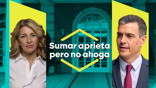 Yolanda Díaz y Pedro Sánchez. Yolanda Díaz y Pedro Sánchez.