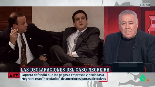 Ferreras, sobre el caso Negreira: "La Federación no hace nada, ni regeneración del arbitraje ni del fútbol español" Ferreras, sobre el caso Negreira: "La Federación no hace nada, ni regeneración del arbitraje ni del fútbol español"