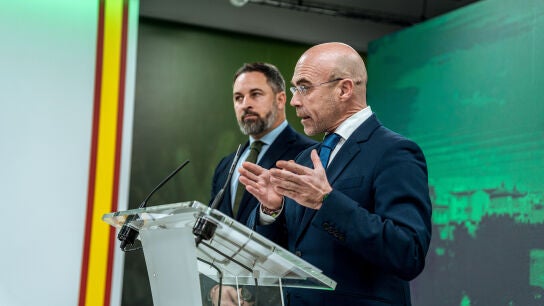 Jorge Buxad&eacute;, con Santiago Abascal