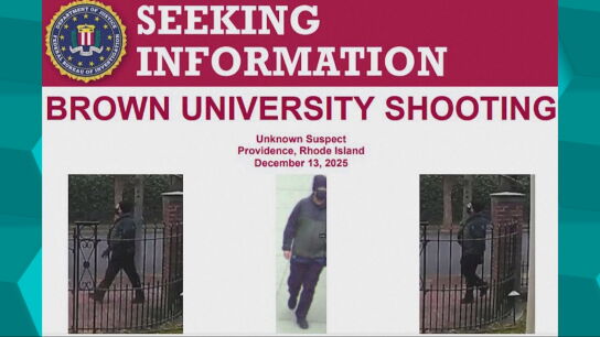 El presunto autor del tiroteo en la Universidad de Brown sigue suelto: el FBI difunde nuevas im&aacute;genes y ofrece 50.000 d&oacute;lares por informaci&oacute;n