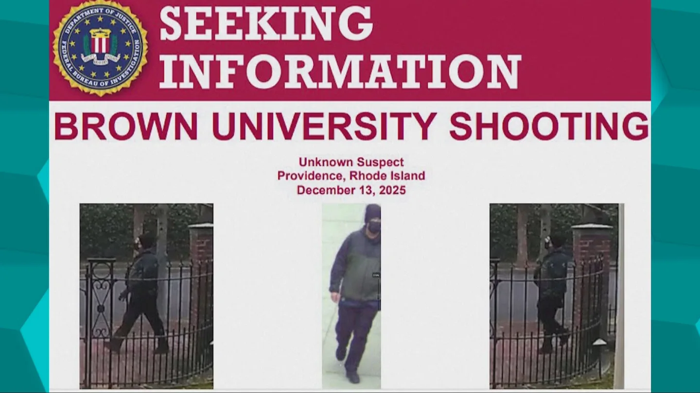 El presunto autor del tiroteo en la Universidad de Brown sigue suelto: el FBI difunde nuevas imágenes y ofrece 50.000 dólares por información El presunto autor del tiroteo en la Universidad de Brown sigue suelto: el FBI difunde nuevas imágenes y ofrece 50.000 dólares por información