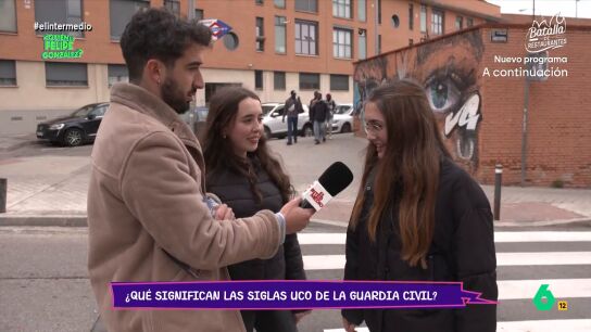  Una joven deja sin palabras a Isma Ju&aacute;rez al explicar qu&eacute; significan las siglas UCO: "Unidad corrompida organizada"