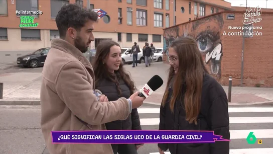 Una joven deja sin palabras a Isma Juárez al explicar qué significan las siglas UCO: "Unidad corrompida organizada" Una joven deja sin palabras a Isma Juárez al explicar qué significan las siglas UCO: "Unidad corrompida organizada"