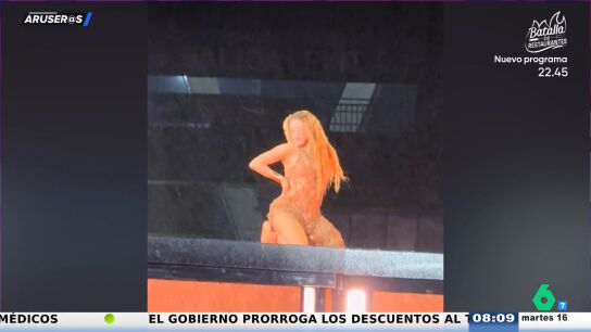 Shakira suspende su concierto en Argentina por un tormenta el&eacute;ctrica tras actuar 85 minutos bajo la lluvia