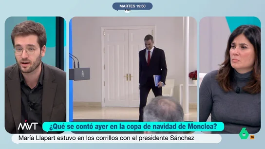 Alan Barroso explica por qué Feijóo "no puede aprovechar" los escándalos en el PSOE: "Si no lo tendrían cantado para llegar a Moncloa" María Llapart analiza en este vídeo la situación en el PSOE ante los casos de acoso sexual y Alan Barroso explica por qué desde el PP "Feijóo no es capaz de aprovechar" esta situación por los propios escándalos de su partido.