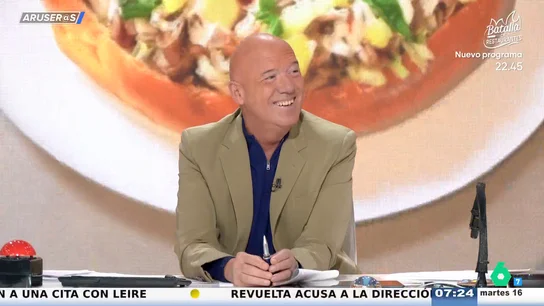 Alfonso Arús se planta contra los roscones de sabores innovadores: "A mí no me apetece un kebab a media tarde el día de Reyes" Alfonso Arús se planta contra los roscones de sabores innovadores: "A mí no me apetece un kebab a media tarde el día de Reyes"