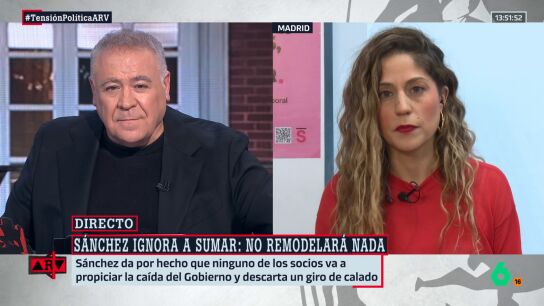 Sumar avisa al PSOE de que si no remodela el Gobierno estar&aacute; "suicid&aacute;ndose": "Dudo que S&aacute;nchez tenga intenci&oacute;n de inmolarse"
