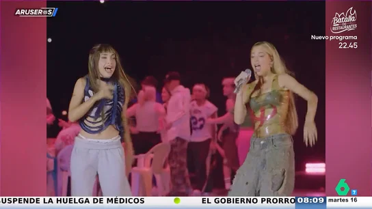 Sobre un escorpión y cantando con Tini Stoessel: María Becerra hace historia en su concierto 360º en Buenos Aires Sobre un escorpión y cantando con Tini Stoessel: María Becerra hace historia en su concierto 360º en Buenos Aires