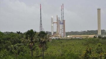 Plataforma de lanzamiento del cohete Ariane 5A
