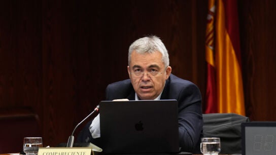 El exdiputado socialista Santos Cerd&aacute;n, durante su comparecencia en la comisi&oacute;n del caso Koldo del Senado