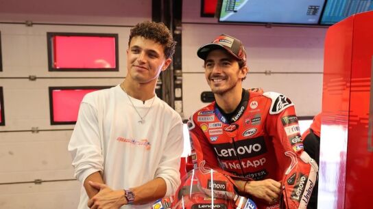 Un exjefe de F1 ofrece a Norris un test en MotoGP: "Puede pilotar nuestra moto el a&ntilde;o que viene"