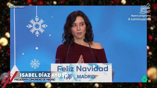 Wyoming y Dani Mateo analizan los momentazos de Ayuso y Feij&oacute;o en la cena navide&ntilde;a del PP: "Eso hay que decirlo antes de las copitas..."