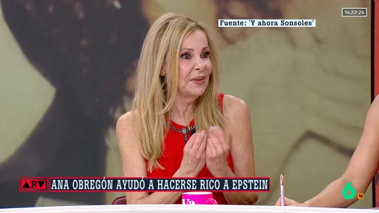 Ana Obregón, sobre su relación con Jeffrey Epstein: "Me repugna haber sido su amiga" Ana Obregón, sobre su relación con Jeffrey Epstein: "Me repugna haber sido su amiga"