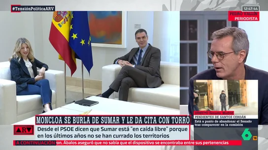 Pedro Vallín, sobre las presiones de Sumar: "Cuando sabes que no puedes romper, hay que dosificar muy bien la escenificación del disgusto" Pedro Vallín, sobre las presiones de Sumar: "Cuando sabes que no puedes romper, hay que dosificar muy bien la escenificación del disgusto"